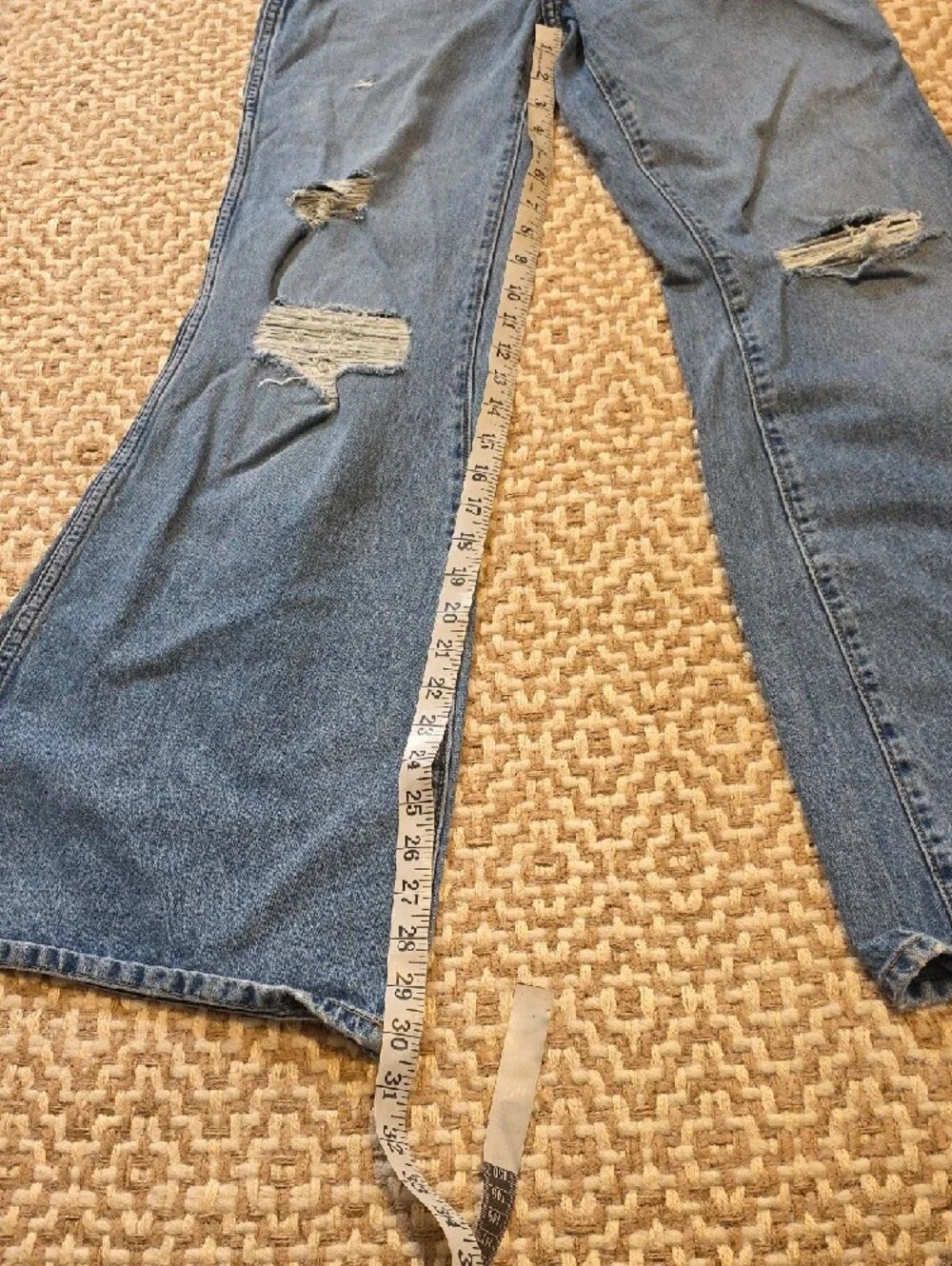 Wrangler Light Blue High-Waist Flare Jeans - Picture 8 of 9